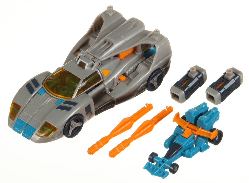 SuperCons Blurr with Incinerator (Transformers, Armada, Autobot