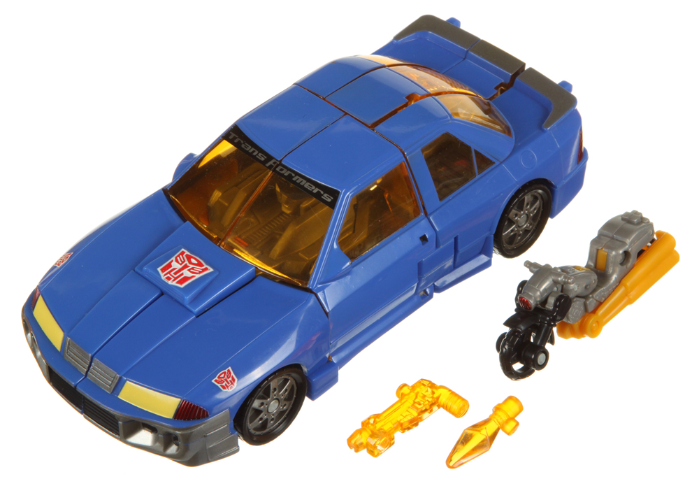 SuperCons Sideswipe with Nightbeat (Transformers, Armada, Autobot