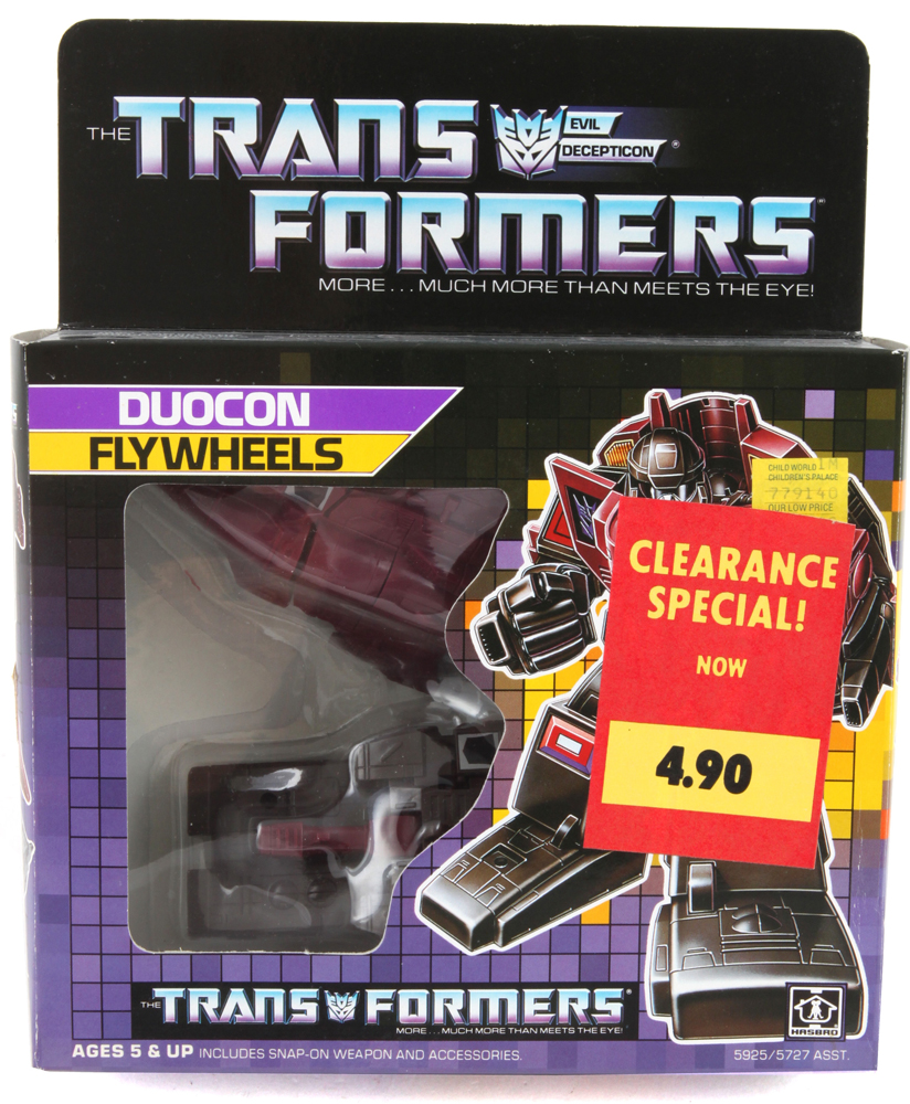 Duocons Flywheels (Transformers, G1, Decepticon)