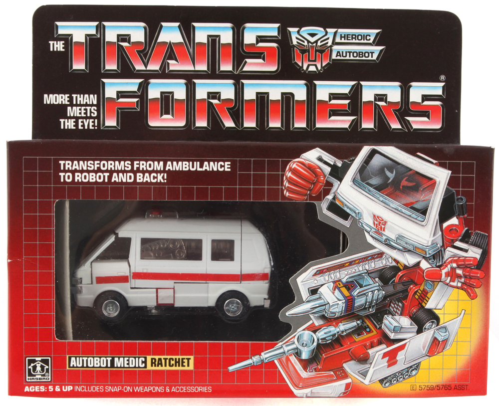 Autobot Cars Ratchet (Transformers, G1, Autobot)