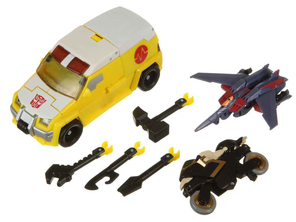 Gift Sets Rescue Ratchet with Starscream and Prowl (Transformers