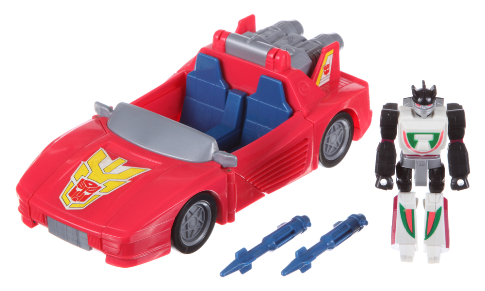 Action Masters Turbo Racer with Wheeljack (Transformers, G1, Autobot