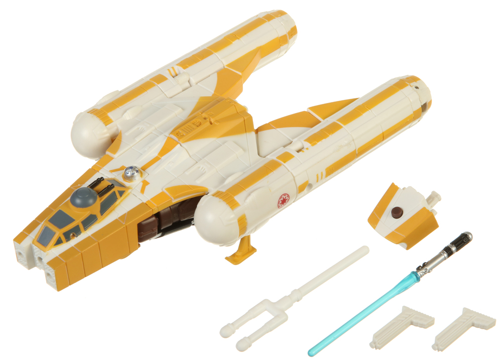Star Wars Anakin Skywalker to YWing Bomber (Transformers, Crossovers