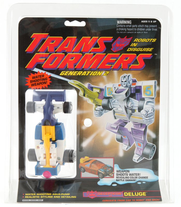 Color Changers Deluge (Transformers, G2, Decepticon) Transformerland