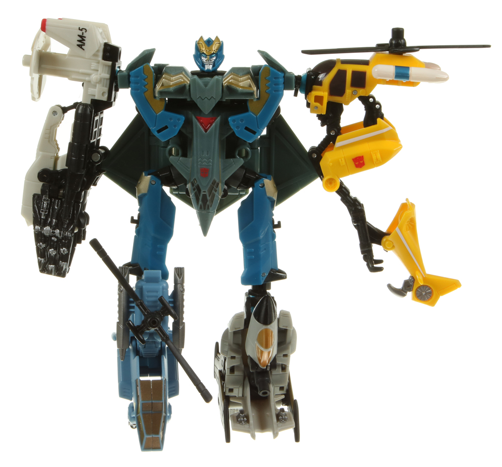 Combiner 5packs Skyburst with Aerialbots (Transformers, Power Core