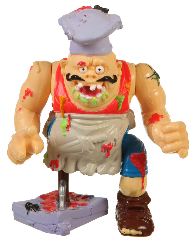 Vintage TMNT Pizza Face Action Figure with Accessories B 海外 即決