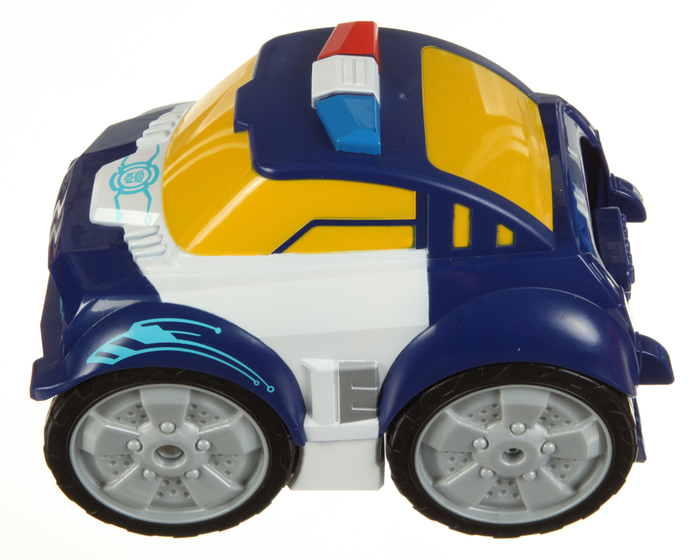 Flip Changers Chase the PoliceBot (Transformers, Rescue Bots, Autobot