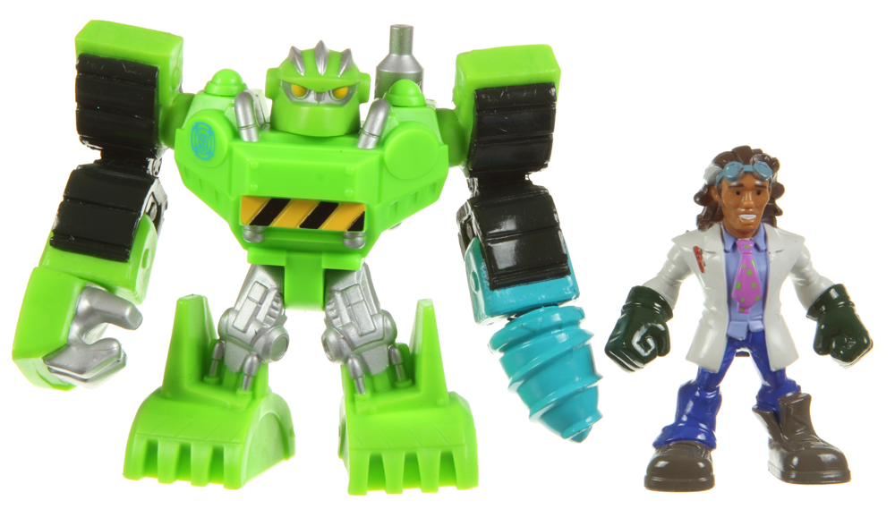 Figure Packs Boulder the ConstructionBot and Doc Green (Transformers