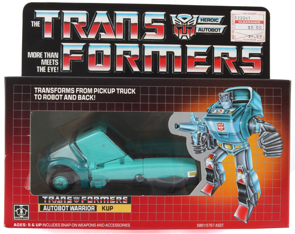 Autobot Cars Kup (Transformers, G1, Autobot) Collector's Guide Toy Info