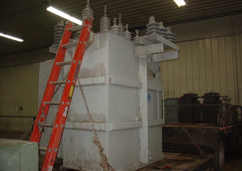 Kuhlman Electric Substation Transformer 34.5 kV Delta 12.47 kV Wye Transformer Network, Inc.