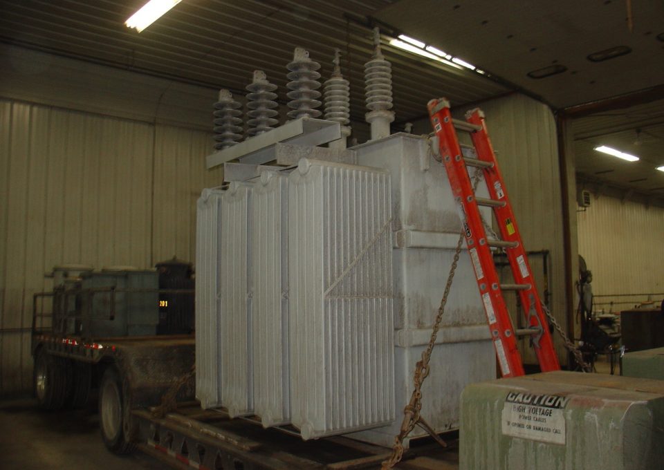 Kuhlman Electric Substation Transformer 34.5 kV Delta 12.47 kV Wye Transformer Network, Inc.