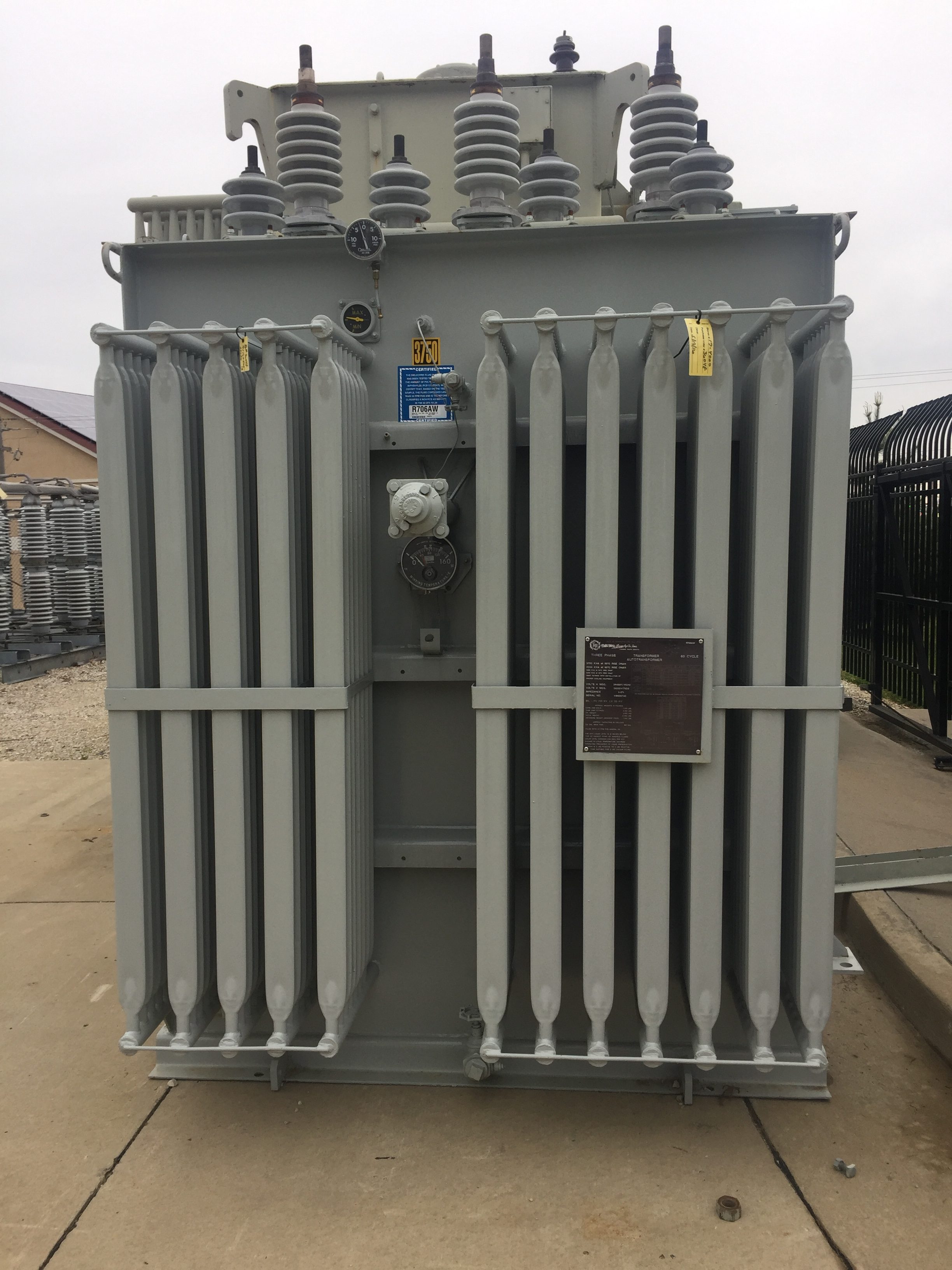 3750 kva Auto Transformer Transformer Network, Inc.