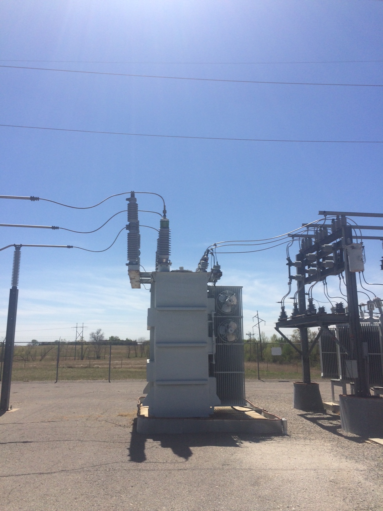 General Electric 7.5/10 MVA Substation Transformer, 138 kV