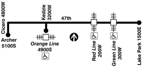 47 Bus Route Map 47 47Th (Bus Route Info) - Cta