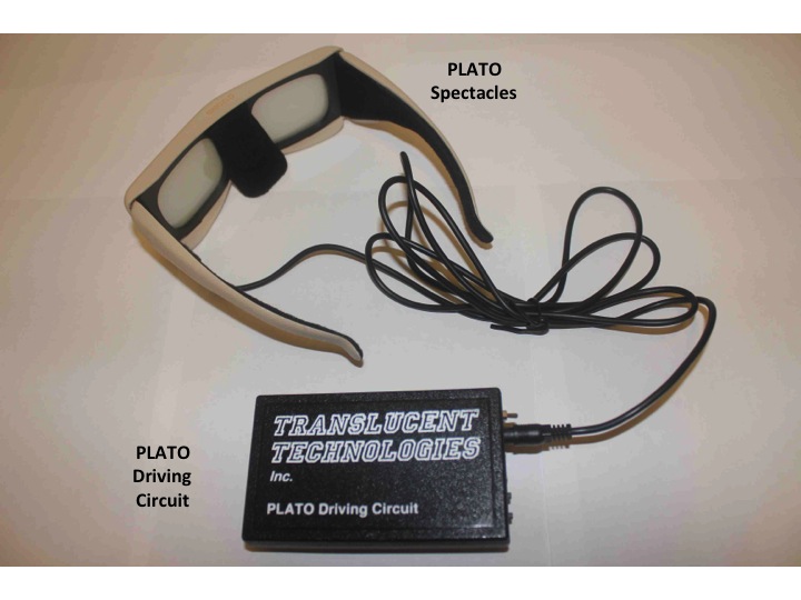 PLATO Visual Occlusion Spectacles « Translucent Technologies