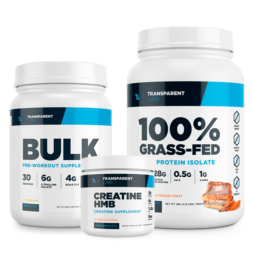 Strength Essentials Stack Transparent Labs