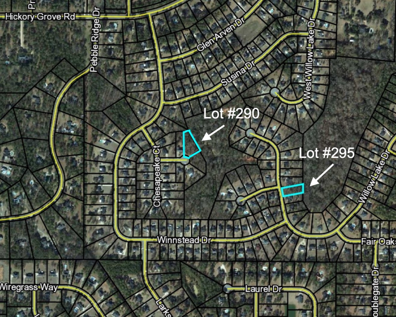 Two SFR Lots Albany, GA MSA DG1107