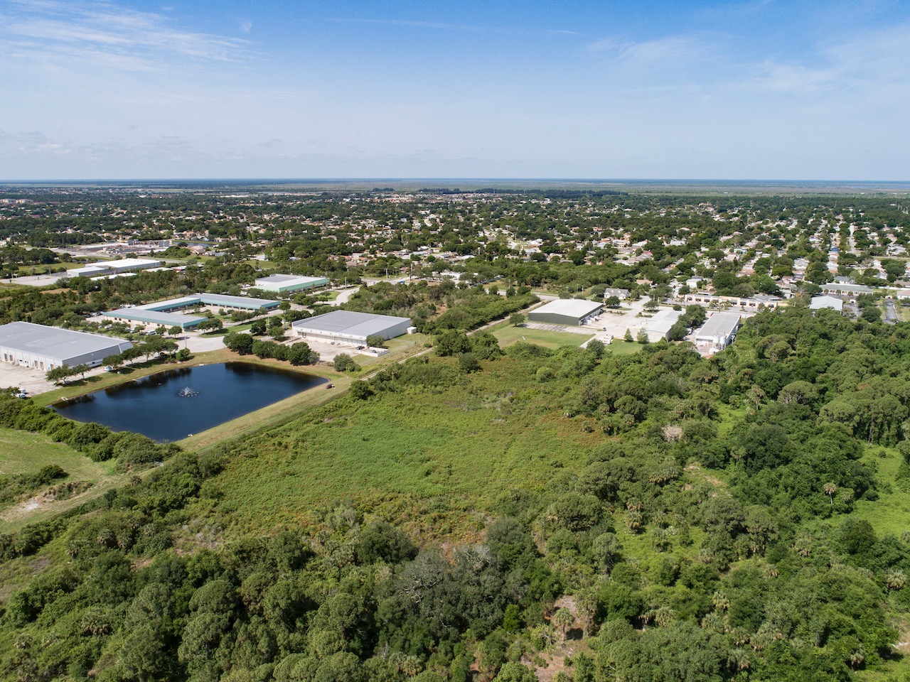 SOLD at auction 8± AC Space Coast Industrial Rockledge, FL