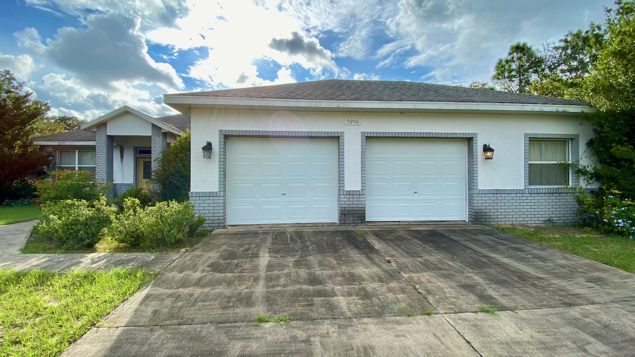 SOLD at auction 3BR/2BA on 1± AC in Pine Ridge Beverly Hills, FL