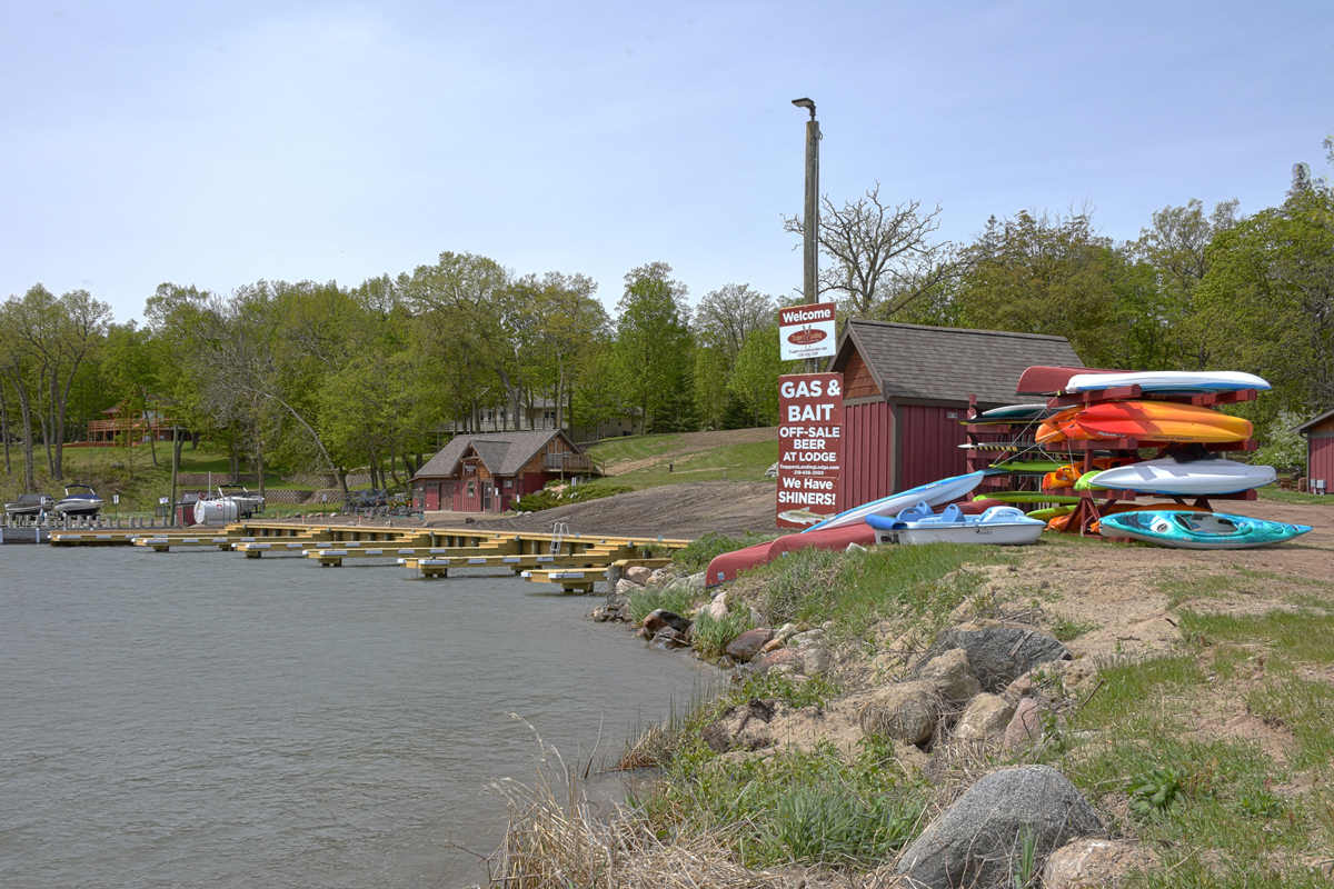 Trapper'sHarborInletView Trapper's Landing Lodge