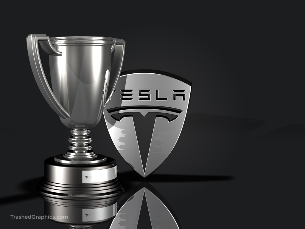 Stock illustrations featuring the Tesla logo TrashedGraphics
