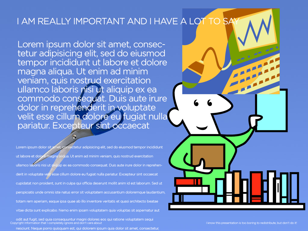 How to create a terrible PowerPoint presentation TrashedGraphics