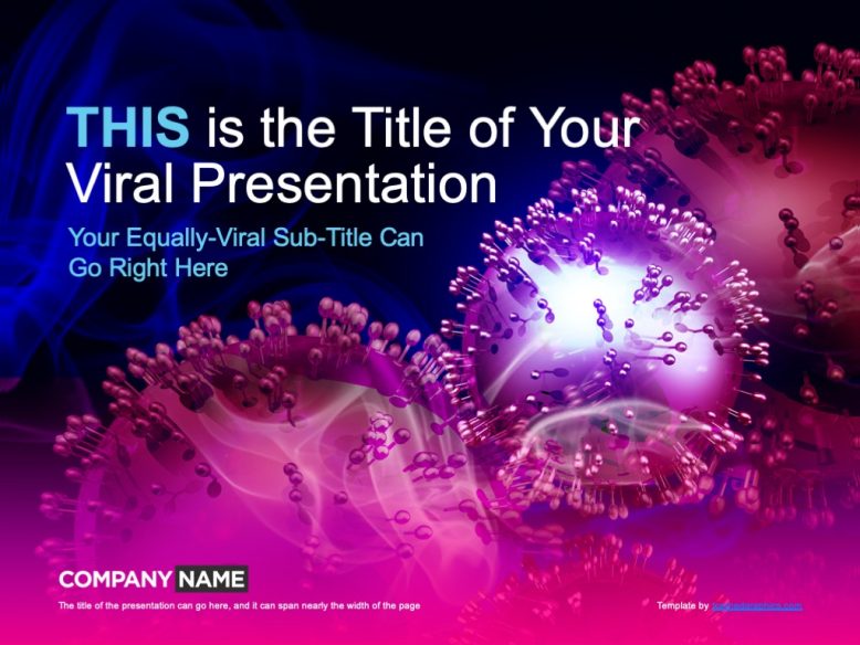 A virus PowerPoint template designed to go viral (lol) TrashedGraphics