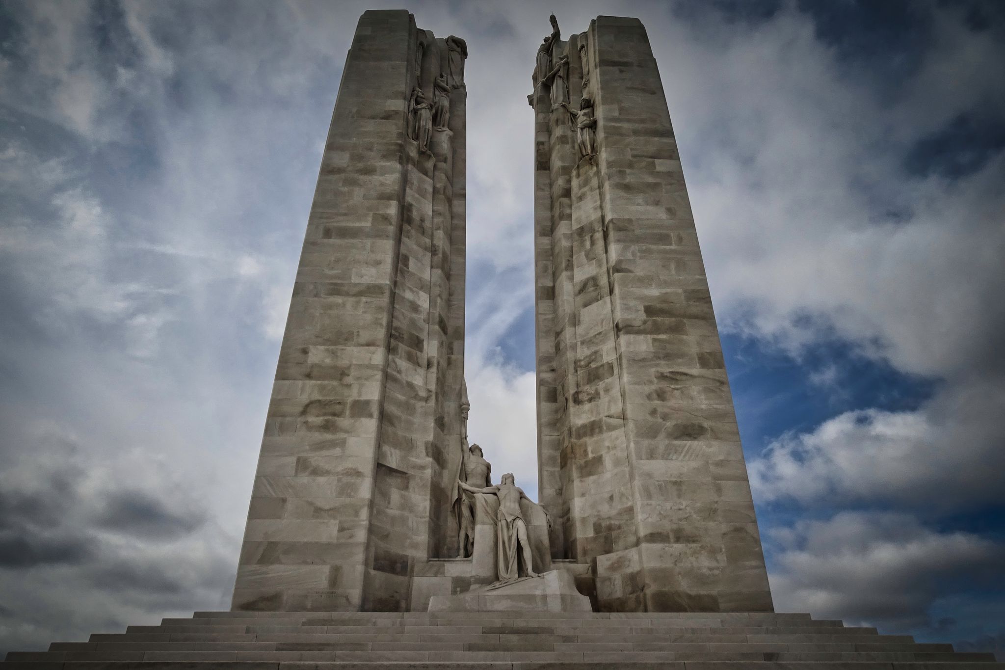The Canadian National Vimy Memorial Travel In Pink
