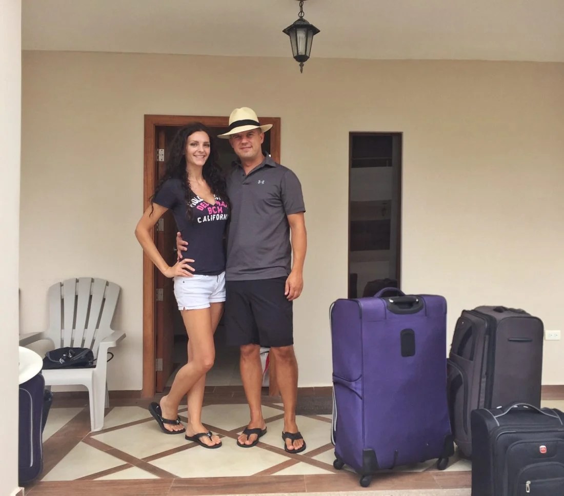 Trevor Kucheran & Kashlee in Puerto Cayo Ecuador