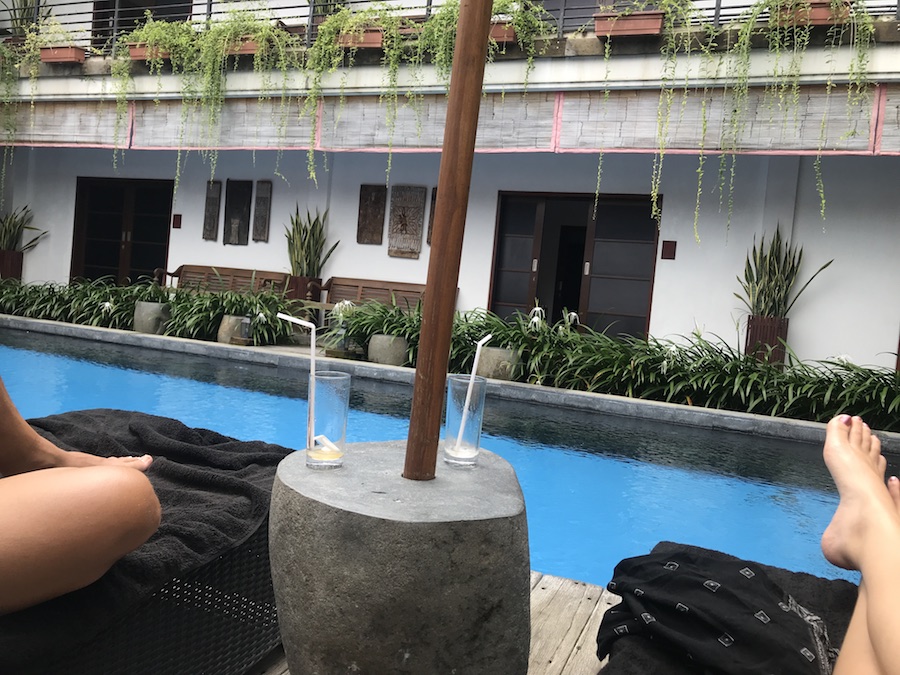 Pool at the Kamar Kamar hotel in Bali