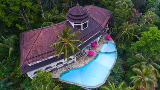 Ayung resort with pool in ubud bali