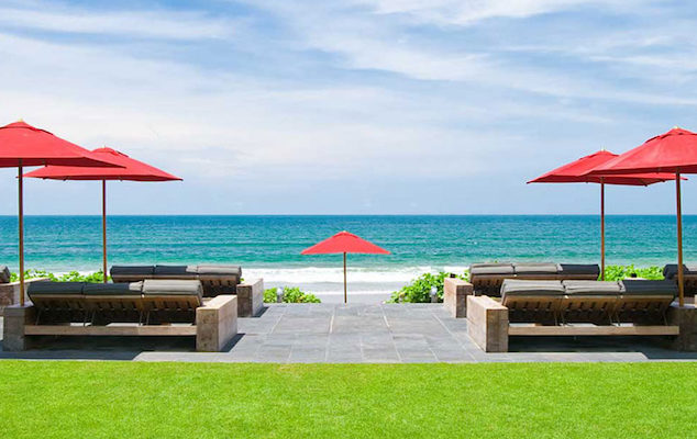 Patio at ku de ta in Seminyak bali