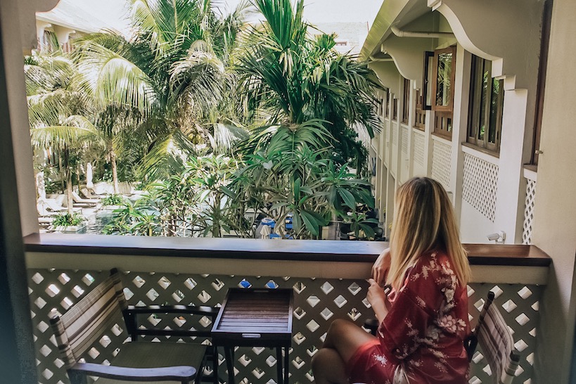 Kashlee Kucheran at Almanity resort Hoi An