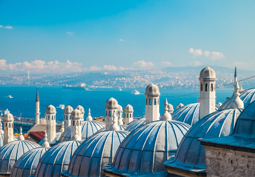 Istanbul is a european city with a mild winter
