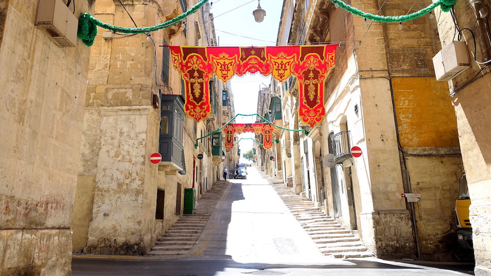 festa preperations in malta