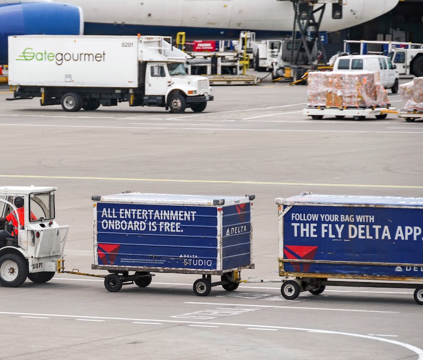 Delta cargo Travel Off Path