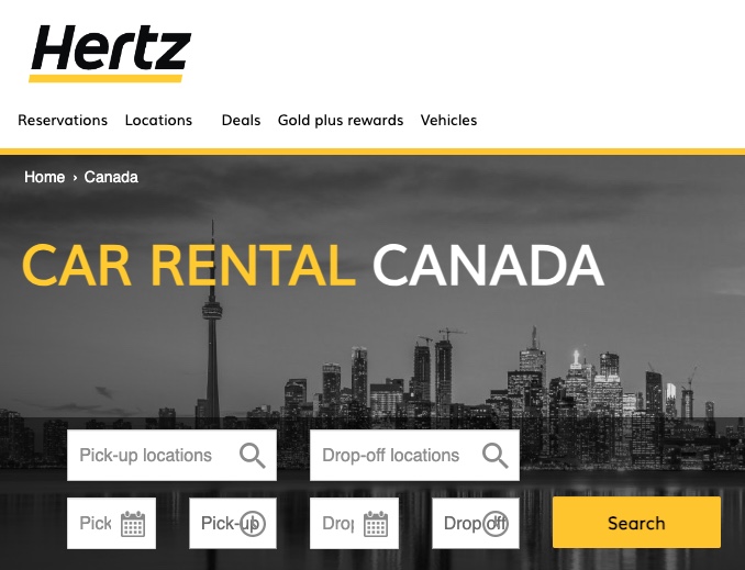 The 5 greatest automobile rental corporations in Canada https