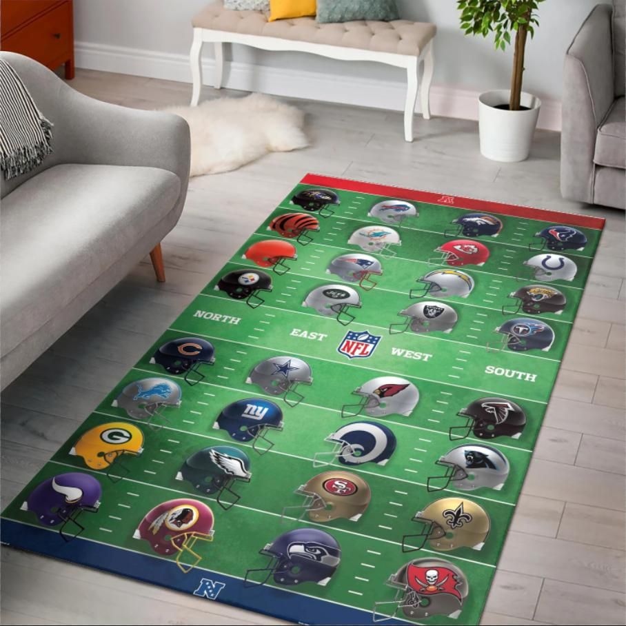 College Florida State NFL Team Logo Area Rug, Kitchen Rug, Christmas
