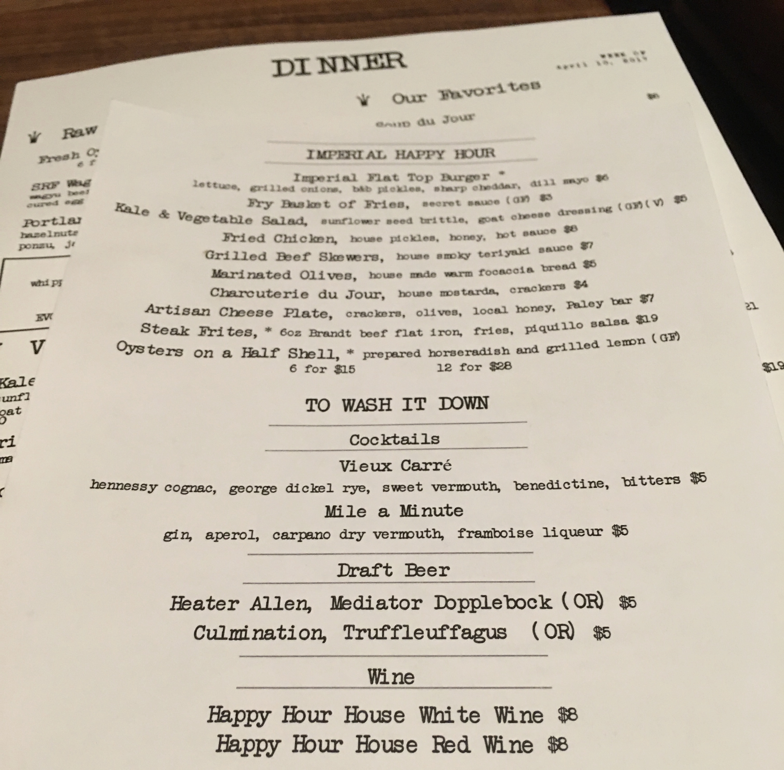 Let S Eat Downtown Portland Departure Mucca Andina Irving St