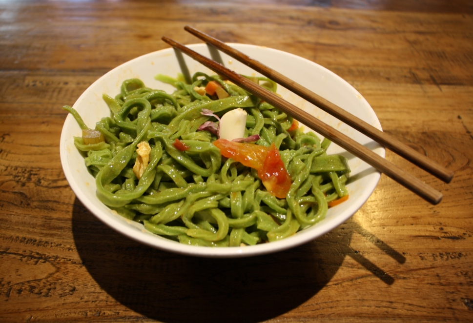 Spinach Noodles Travel With Jan