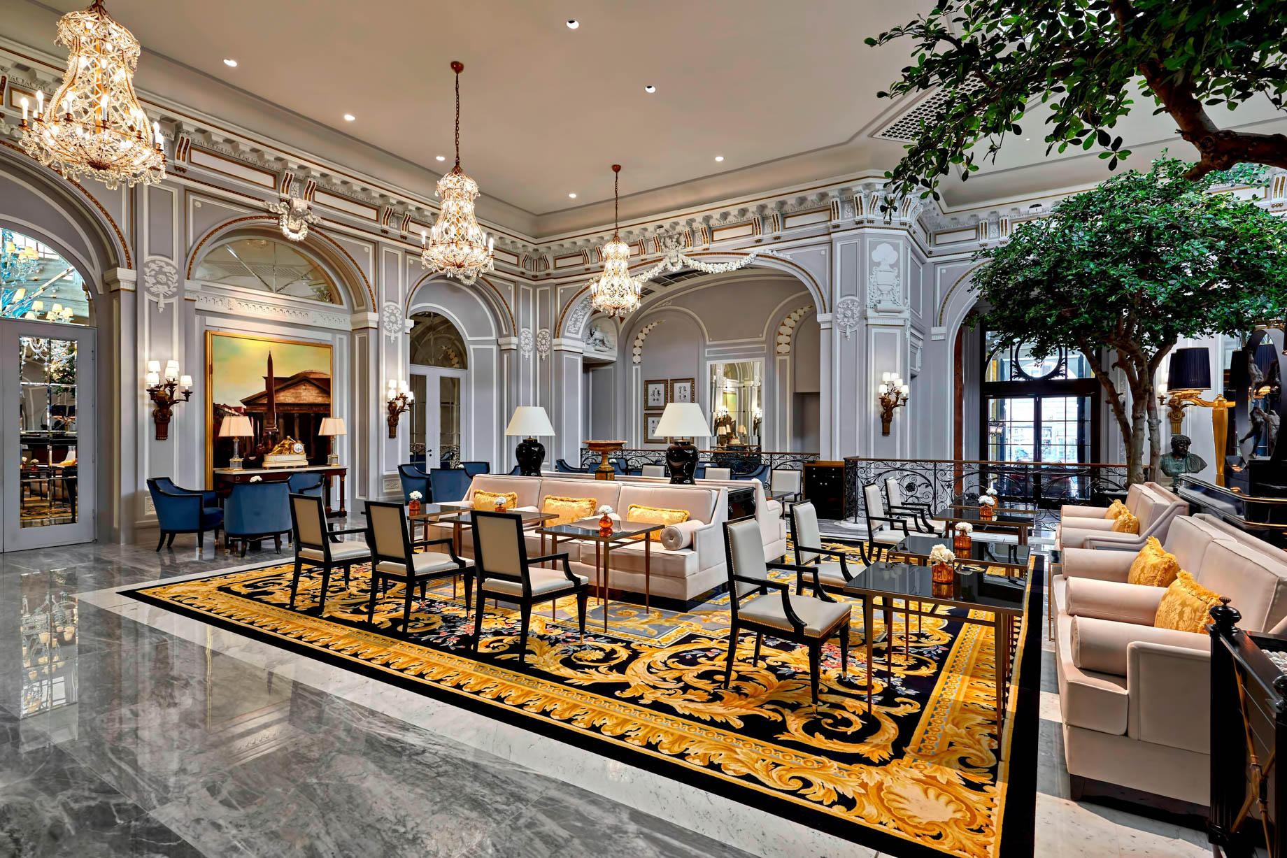 The St. Regis Rome Hotel Rome, Italy Lounge TRAVOH