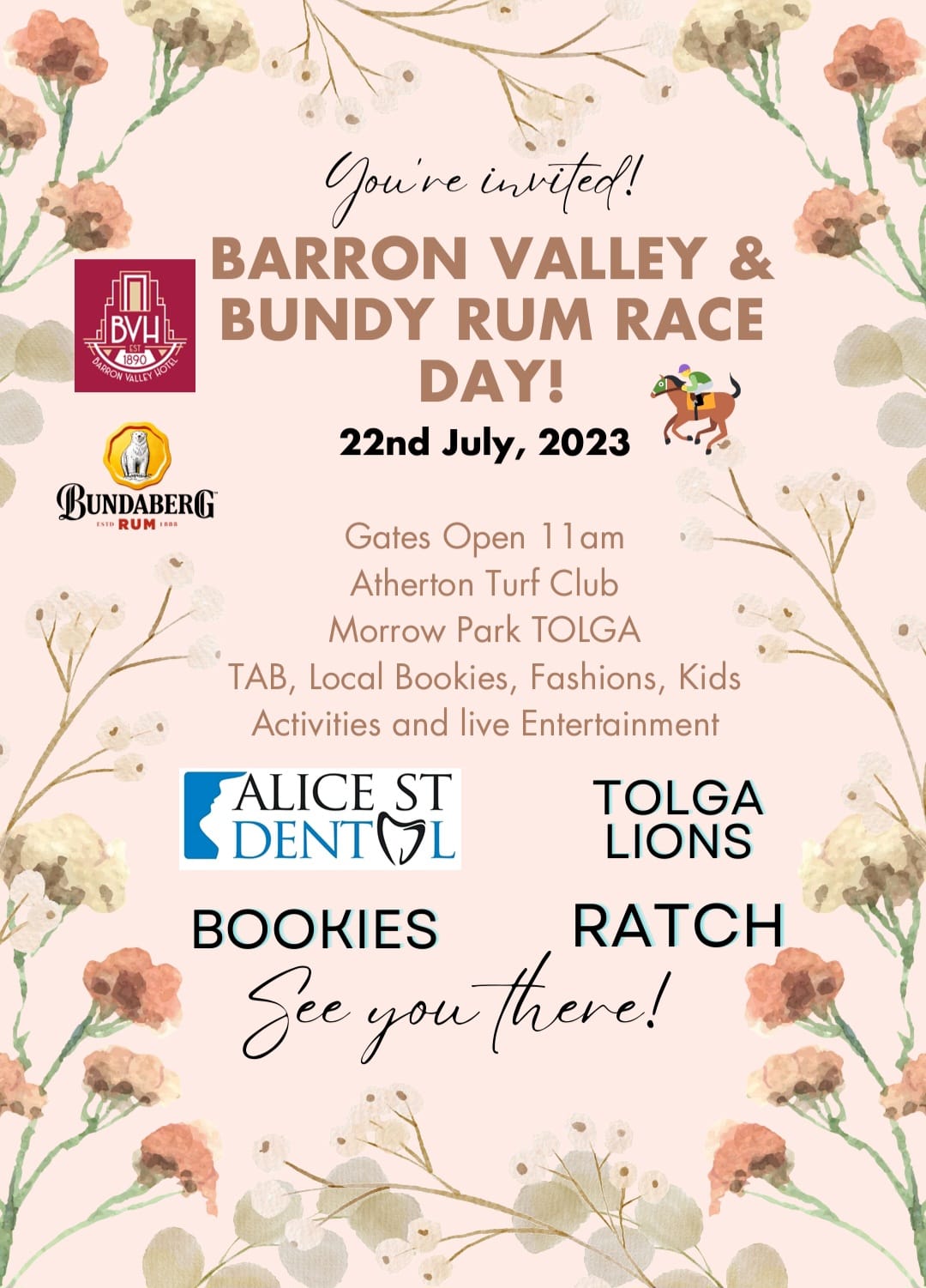 Tolga Races July TRC Tablelands Regional Council