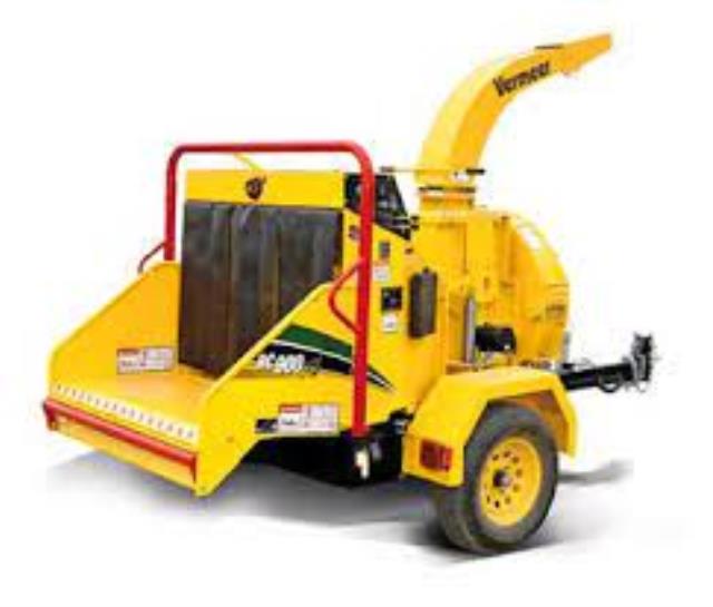 WOOD CHIPPER 9 INCH GAS VERMEER Rentals Falmouth MA, Where to Rent WOOD
