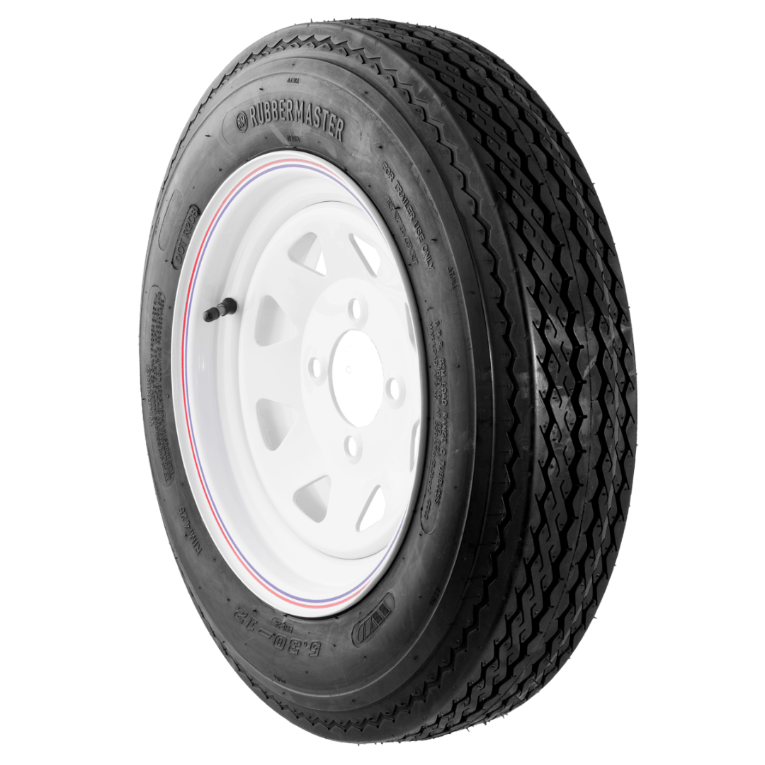 Buy 8” & 12” High Speed Trailer Tire & Rim Assembly Treadworld