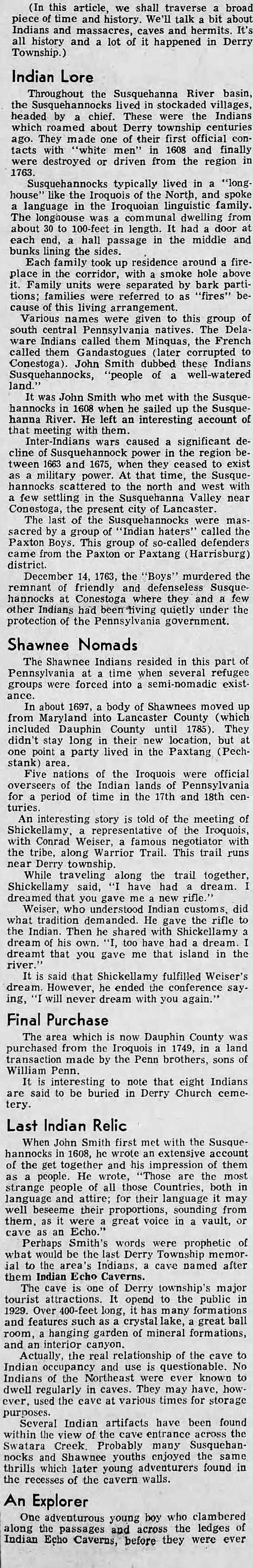 Derry Township PA 🧭 The Original Treasure Hunting site