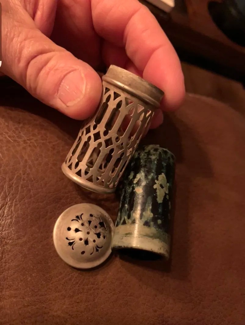 Sterling Salt Shaker!!!! Wow! Another First!!! 🧭 The