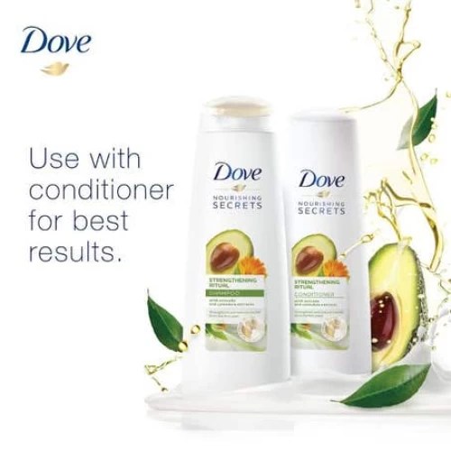 Dove Shampoo With Avocado Oil And Calendula Extract 400 ml Treatab
