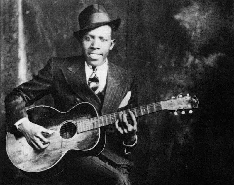 The Robert Johnson devil myth, built around two songs Treble