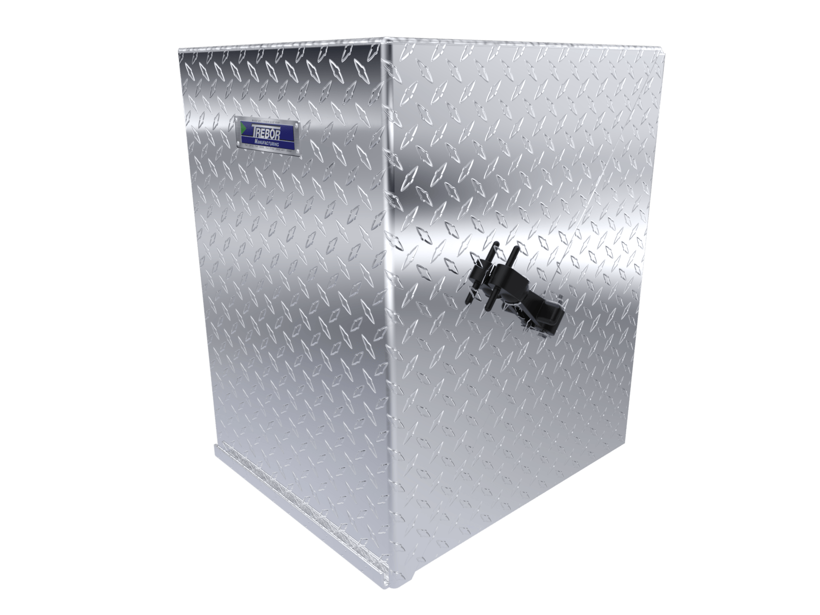 TRBAT202416SP Aluminum Battery Box Side Mount Trebor Manufacturing