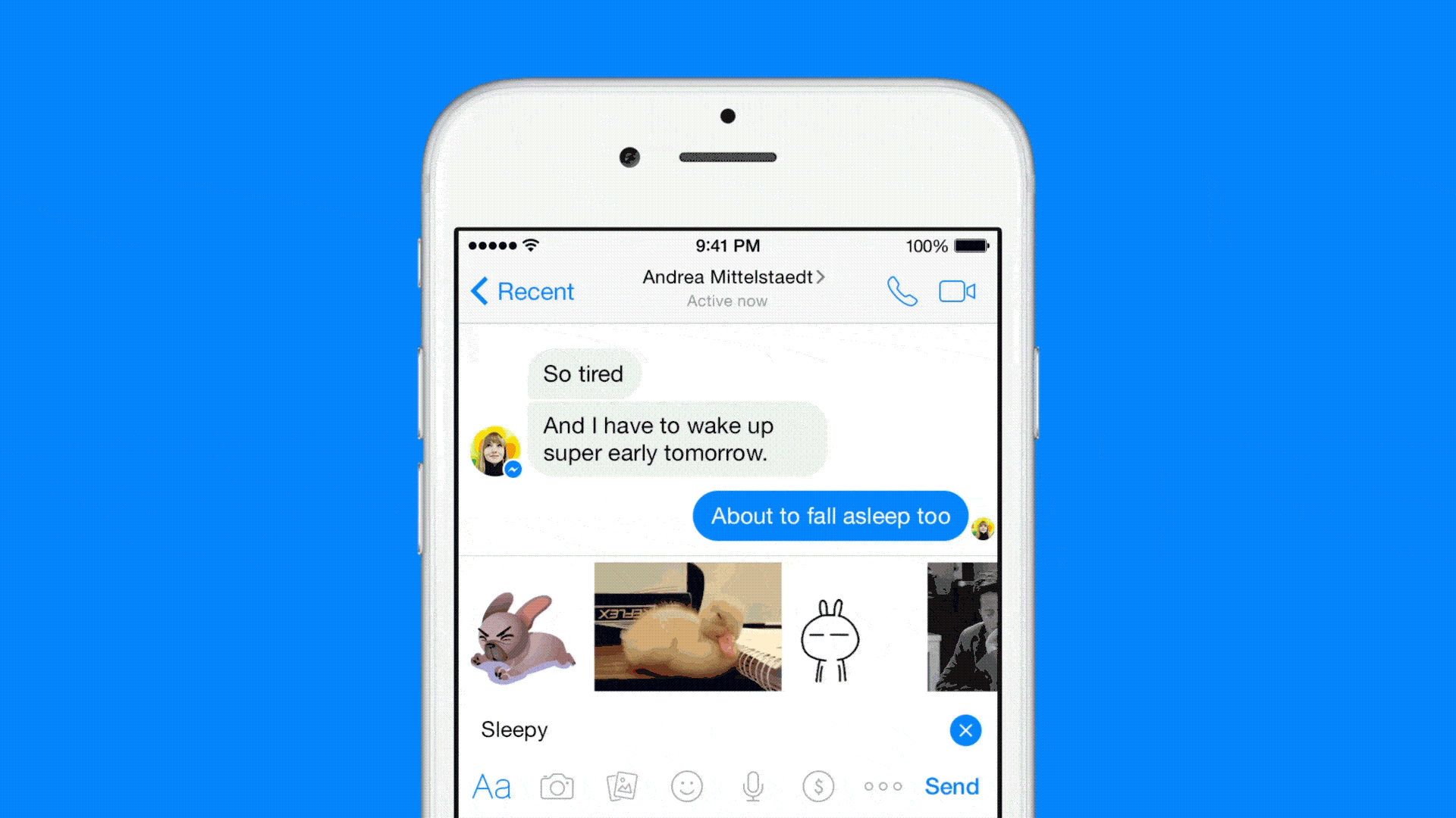 Facebook Messenger tendrá un buscador de stickers y